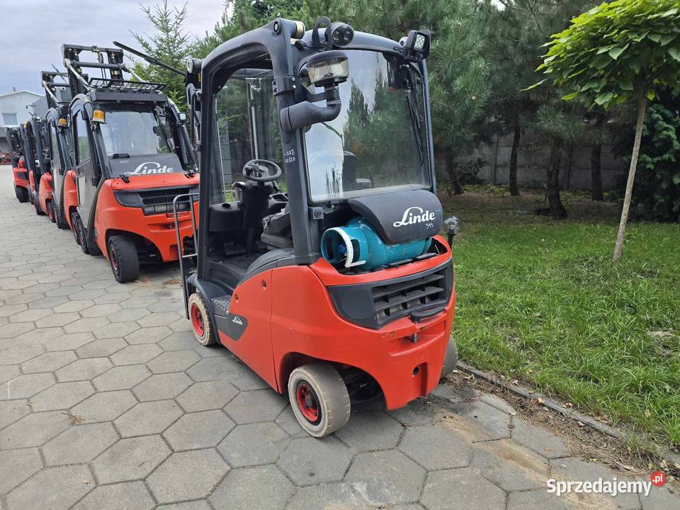 Linde H16T01 Triplex 4 sekcje półkabina import Godziesze Małe sprzedam