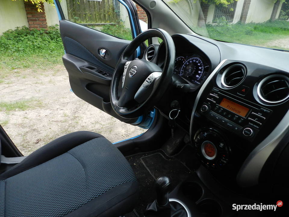 Nissan Note E12 śliczny zadbany SERWISOWANY poduszka powietrzna Puszczykowo