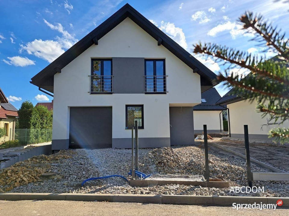 Nowoczesne domygaraż5 pokoidziałki 470m2 Zabierzów