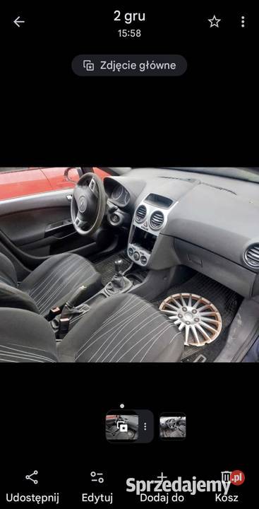 Opel Corsa 12 benzyna 2009r 252000km Lubań