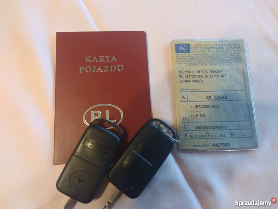 Mercedes A190 automat 125 W168 132 książka wspomaganie kierownicy