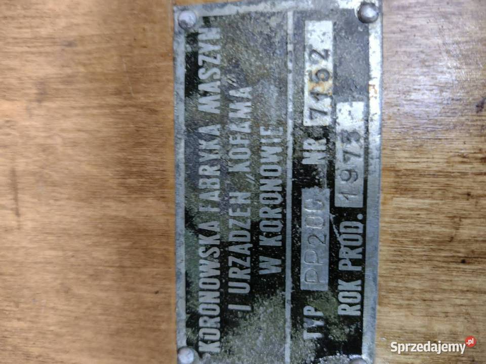 Kolekcjonerski przebijak smarowy Krosno