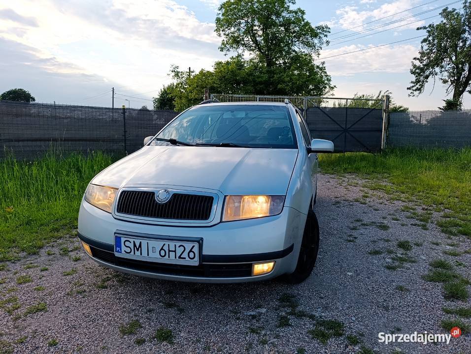 Skoda Fabia kombi dlugie opłaty 19 TDI klima Mysłowice