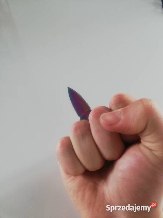 Nóż Taktyczny NA SZYJĘ Sztylet push Dagger na Sporty strzeleckie i myślistwo Nowy Sącz