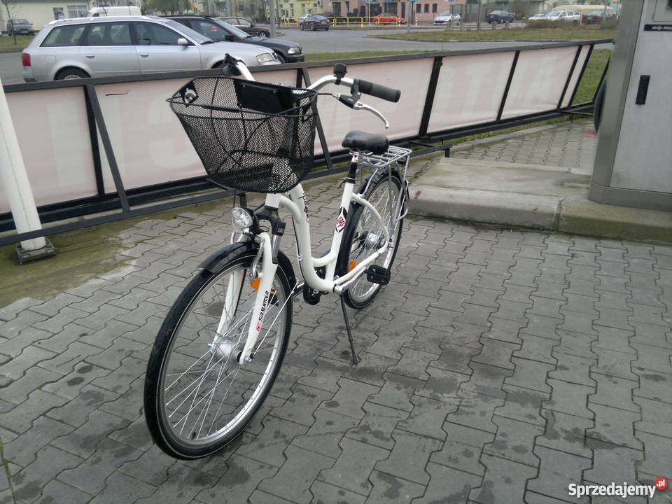 Rower Damski 26 BEST UP 7 Biały Miejskie Inowrocław