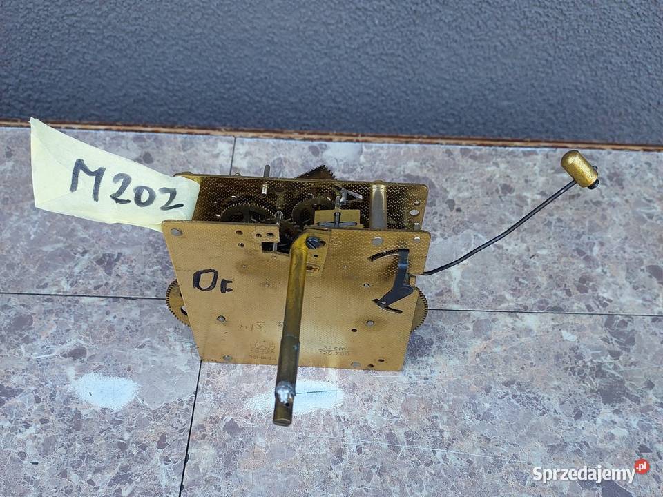 M202 Mechanizm starego zegara ściennego FHS Tczew sprzedam