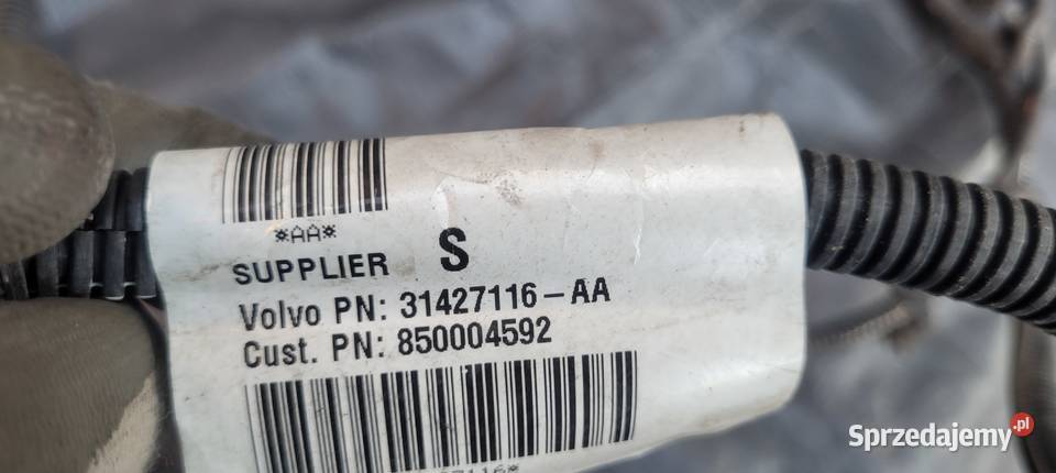 WIĄZKA INSTALACJA PDC TYŁ VOLVO V40 II 31427116 Pozostałe Ruda Śląska