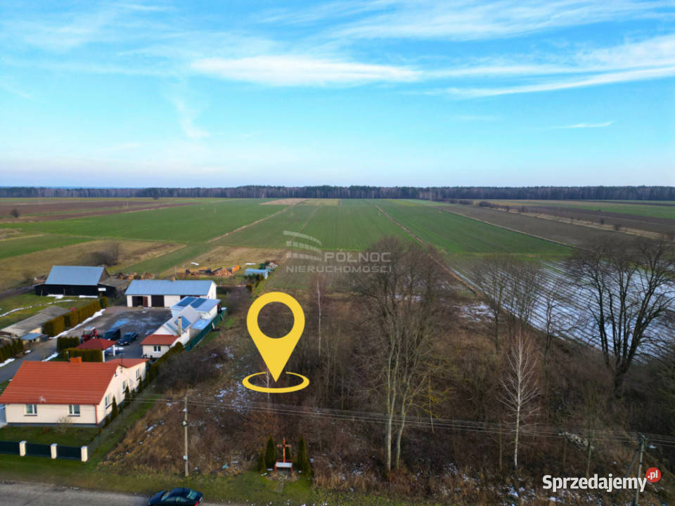 działka 2500 m w Lubniu