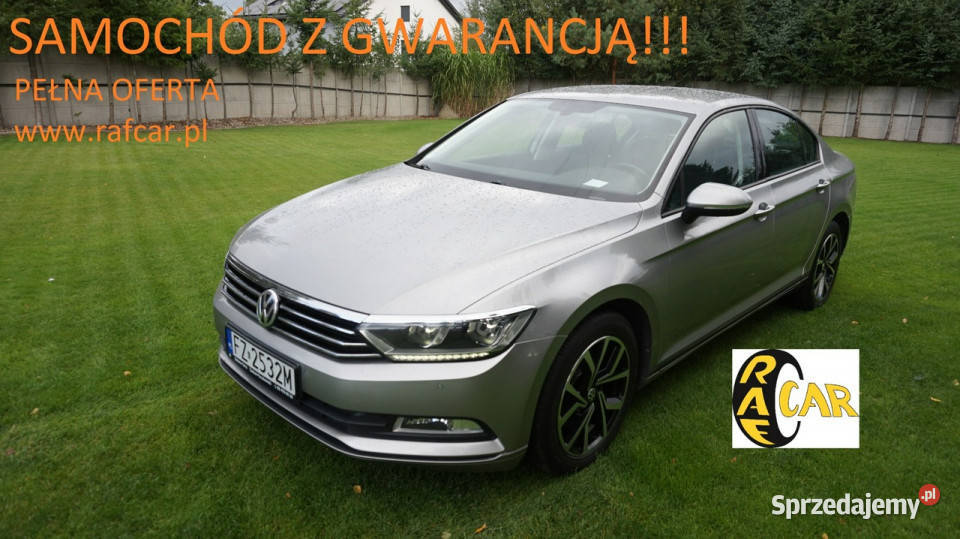 Volkswagen Passat super stan Gwarancja B8 wspomaganie kierownicy Zielona Góra