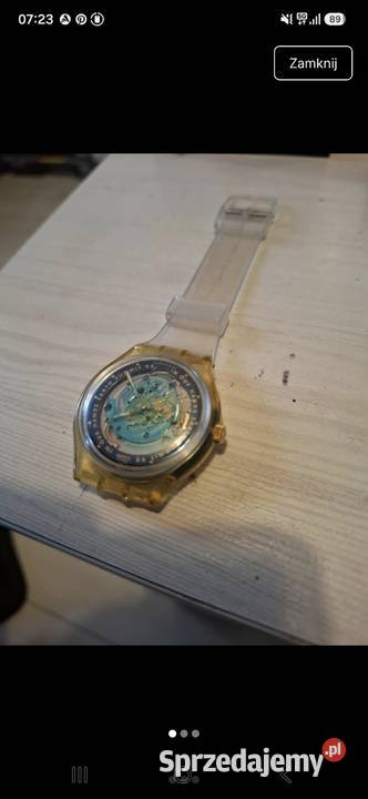 Zegarek mechaniczny swatch Głogówek