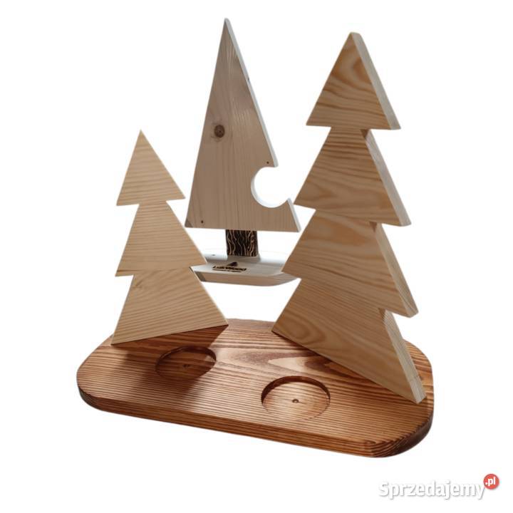 Dekoracje świąteczne drewniane choinki możliwość Boże Narodzenie Miechów