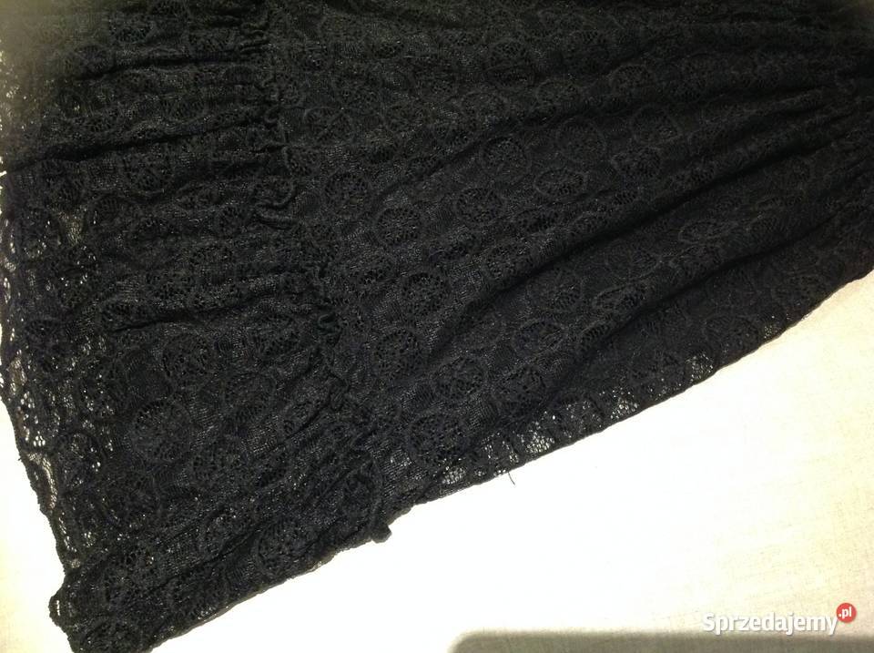 Sukienka Koronkowa Czarna Damska S j Nowa czarny Nowa Sól