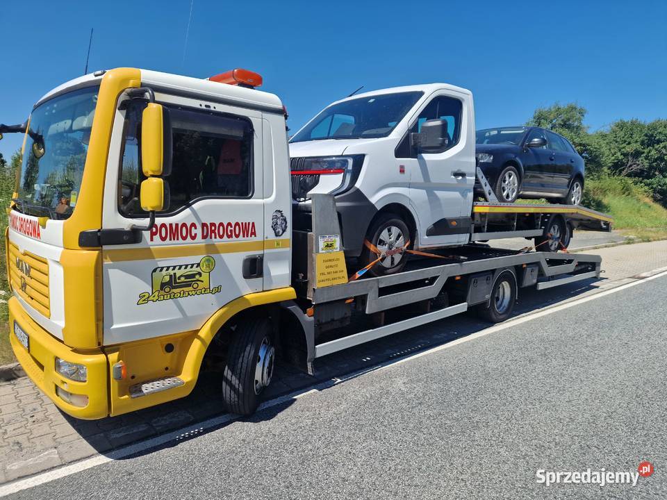 Laweta Zgorzelec holowanie Bus plandeka
