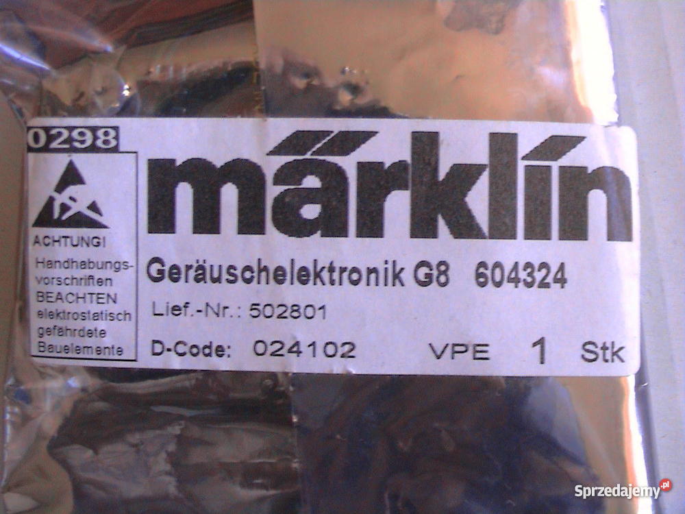 Generator dźwięku lokomotywy Marklin Jaworzno