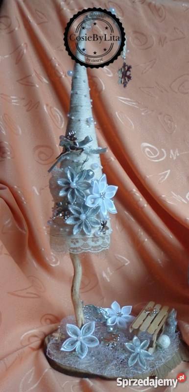 Stroik świąteczny rękodzieło Boże Narodzenie