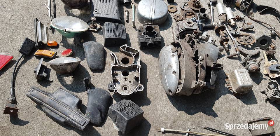 Stare części PRL wsk fso fiat jawka pozostałe Motocykle, skutery, quady Kraśnik sprzedam