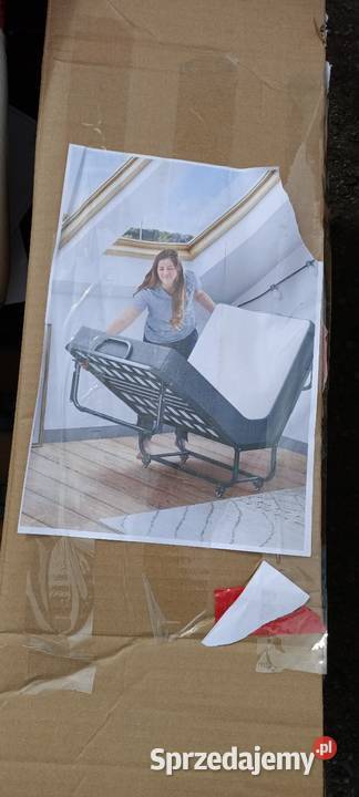 DICTAC Składane łóżko gości 90 x 200 dorosłych