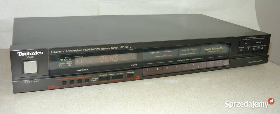 Technics Tuner Radio TIMER STG6TL Zegar ST G6T Krotoszyn sprzedam