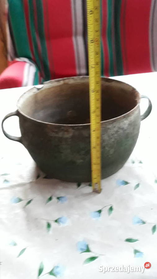 Przedwojenne żeliwne naczynie Gorzów Wielkopolski sprzedam