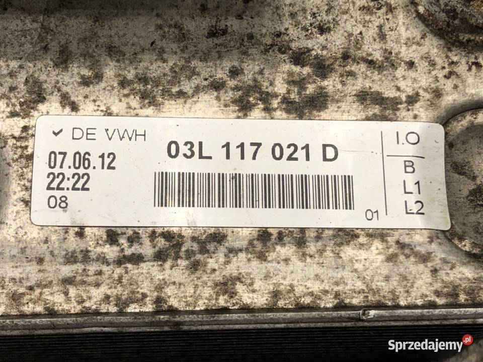 CHŁODNICA OLEJU AUDI A6 C7 03L117021D 20 177