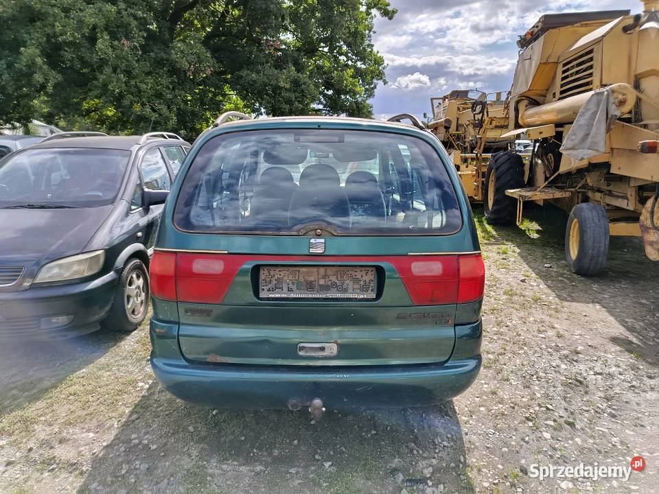 Seat Alhambra 19 85 kW 1998 r dawca części osobowe Szklarka Myślniewska sprzedam