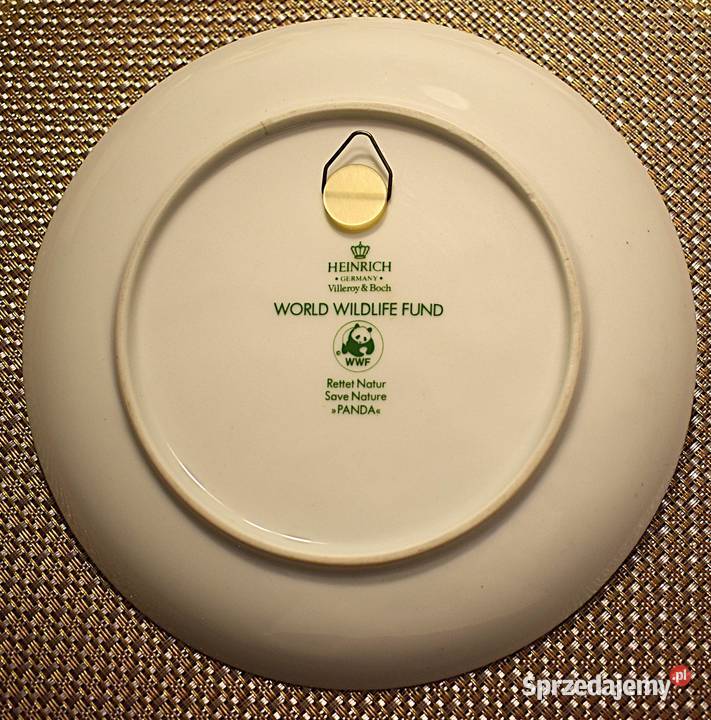 Panda talerz ozdobny porcelanowy VilleroyBoch Chełmno