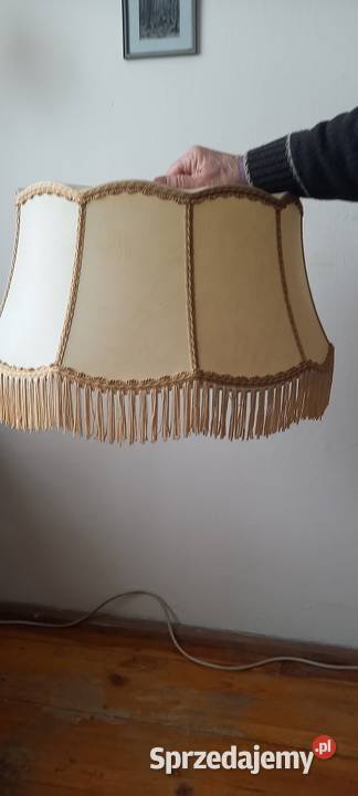 Duży abażur do lampylampy wiszącej Antyki, Sztuka, Kolekcje Skierniewice