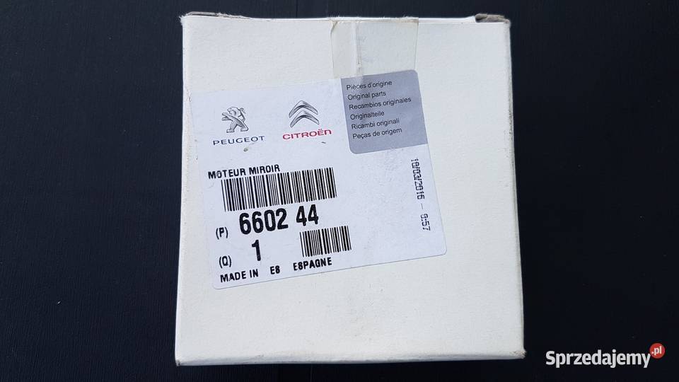 Silniczek lusterka Peugeot oryginał sprzedam