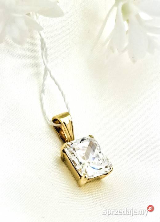 Wisiorek Złoty pr585 z kamieniem Z218 wielkopolskie Poznań