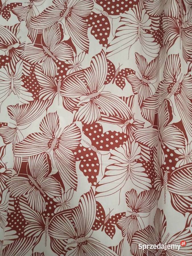 Materiał zasłonowy z PRL u Mysłowice