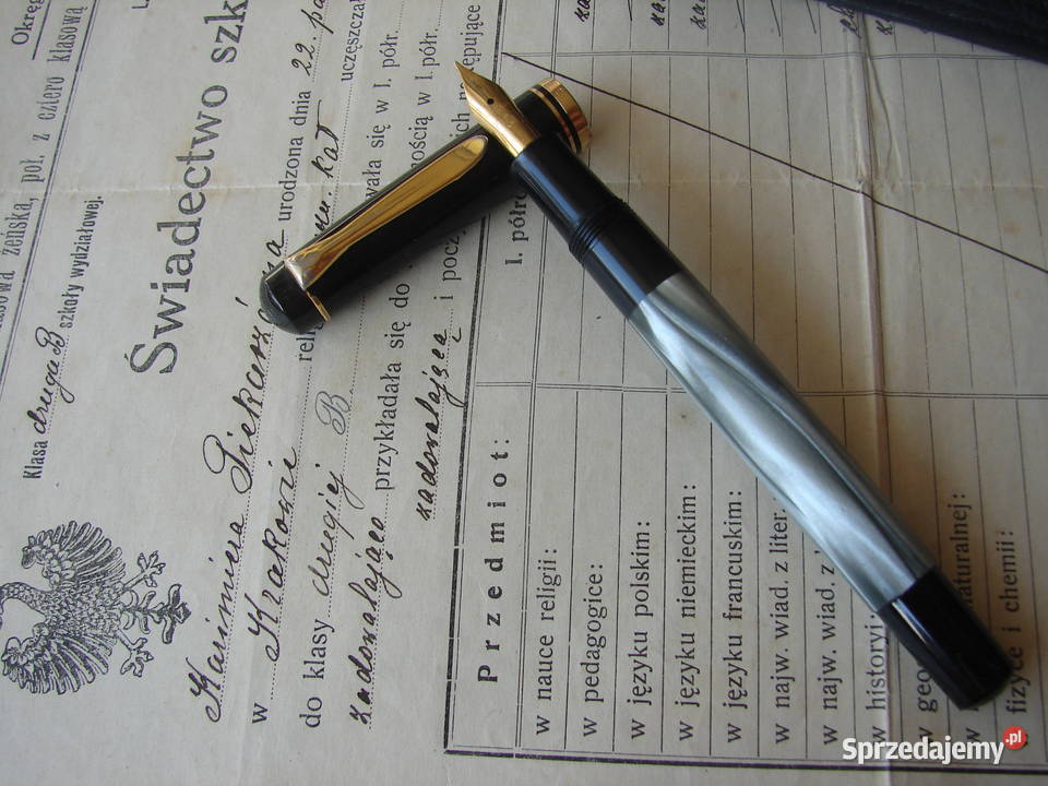Pelikan 250 stare pióro wieczne z eleganckim
