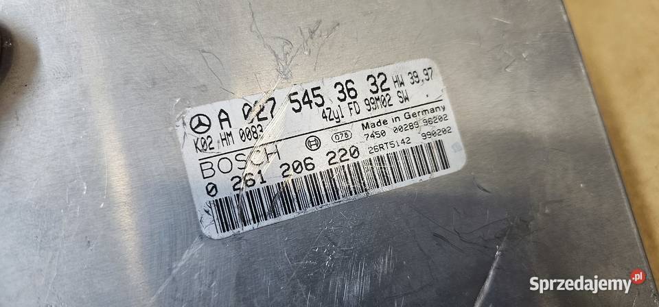 Sterownik silnika mercedes w202 18 0275453632 Zbąszyń