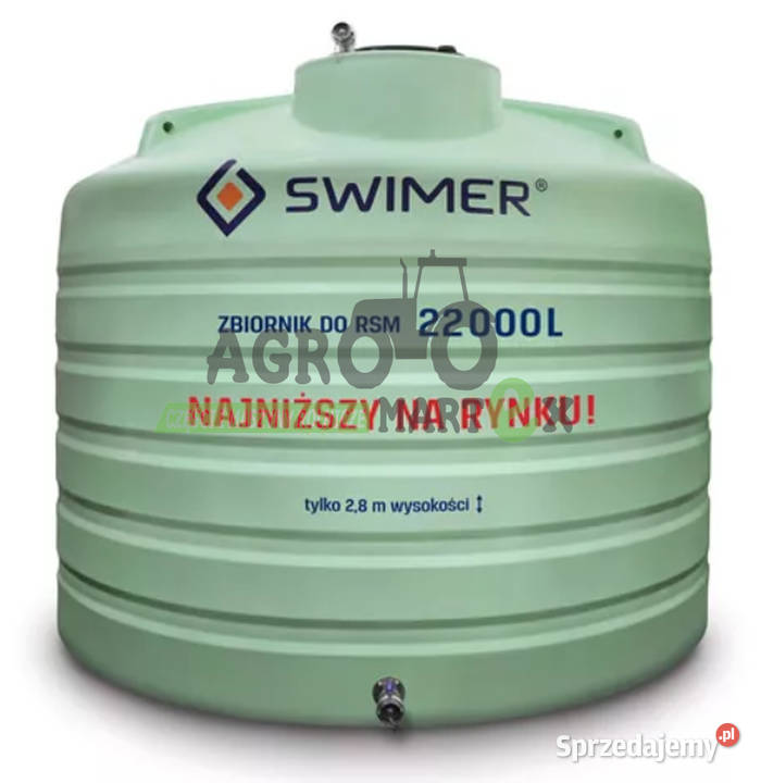 ZBIORNIK DO RSM 22m3 SWIMER Wichrów