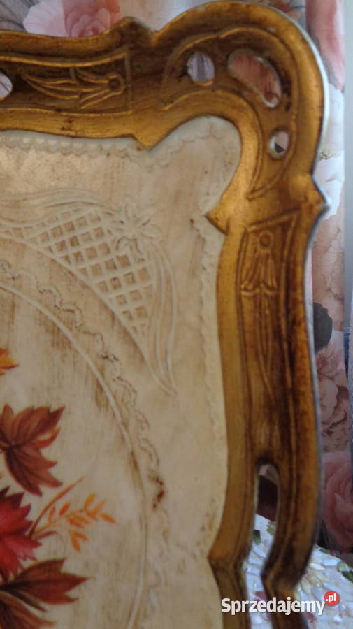 Taca malowana w kwiaty Italy Mielnica Duża