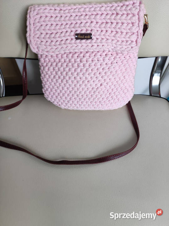 Torebka na szydełku handmade pomorskie Gdańsk
