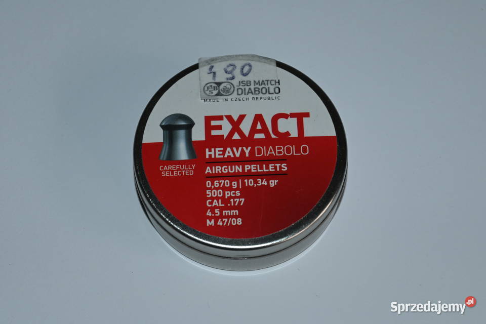 Śrut JSB EXACT HEAVY Diabolo 4,5 mm