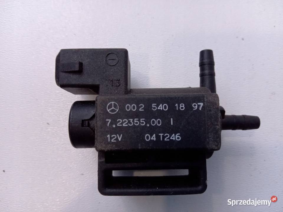 ZAWÓR PODCIŚNIENIA TURBINY MERCEDES W163 W203 Nowy Tomyśl