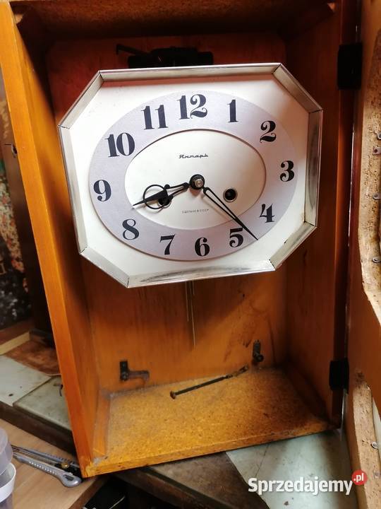 Zegar ścienny Jantar łódzkie Łódź