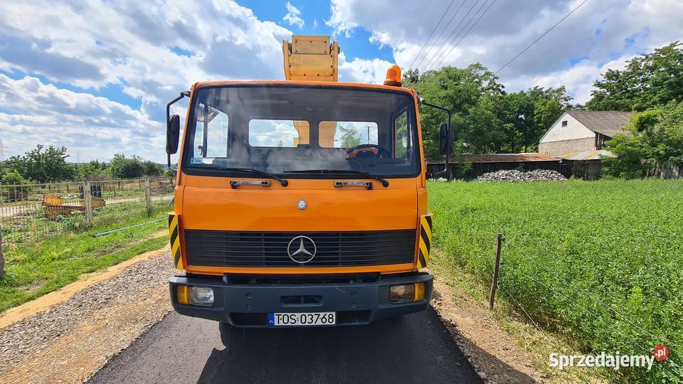 Zwyżka Podnośnik Koszowy Mercedes Benz 1114 Ostrowiec Świętokrzyski