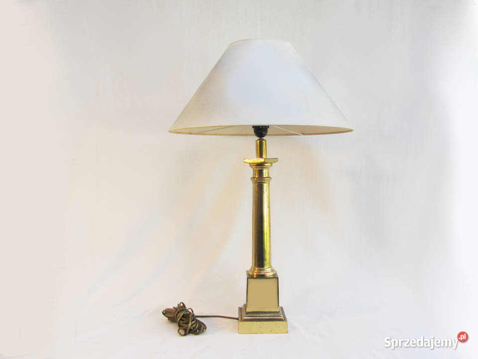 Duża Lampka nocna mosiądz II zachodniopomorskie Szczecinek