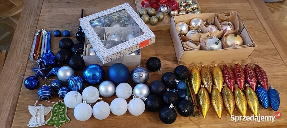 Piękne stare bombki kolekcja PRL
