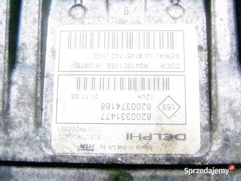 KOMPUTER STEROWNIK RENAULT CLIO II 15 DCI osobowe