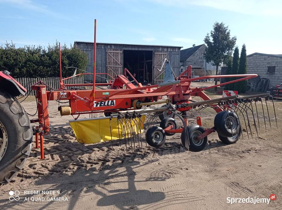 Zgrabiarka karuzelowa Fella ts 670 Fella Rolnictwo Dąbki