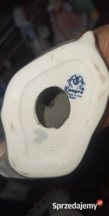 Figurka dziewczyny z różyczka Tengra
Made in Porcelana i szkło