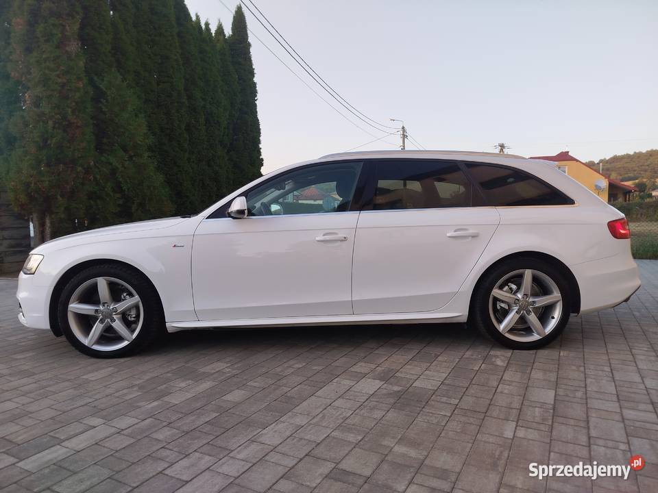 Audi a4 b8 Sline LIFT 2015R skóra navi alu 18
