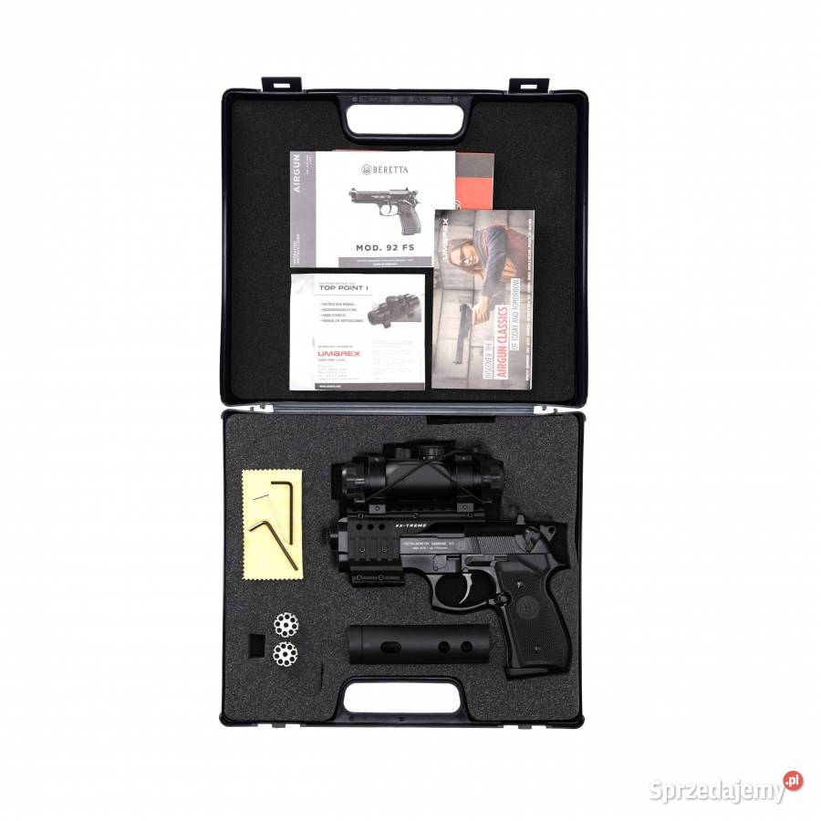 Pistolet wiatrówka Beretta M92 FS XXTreme 45 mm Trzcianka
