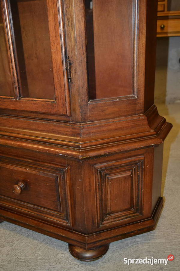 witryna jednodrzwiowa orzech śląskie Będzin