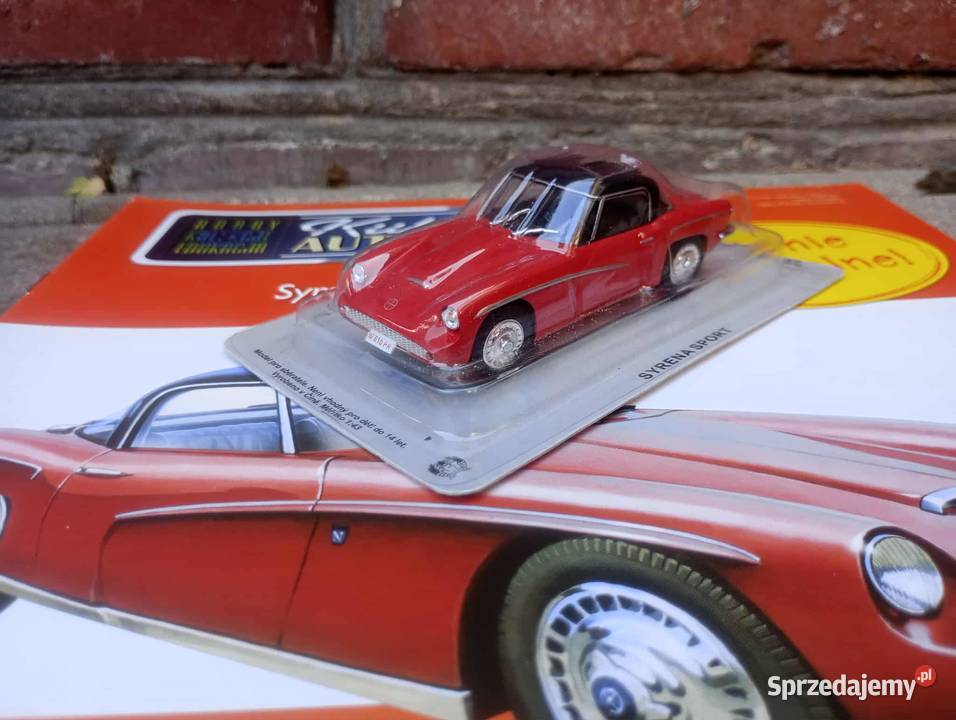 SYRENA SPORT Kultowe auta PRL model deagostini Warszawa