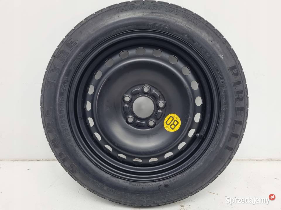 KOŁO DOJAZDOWE 12585 R16 1S71MF 5x108 dojazdówka Chełm