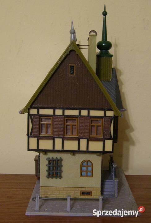 Domek na makietę 30 kolejka ratusz skala H0TT Łódź sprzedam